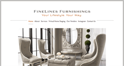 Desktop Screenshot of finelinesfurnishings.com